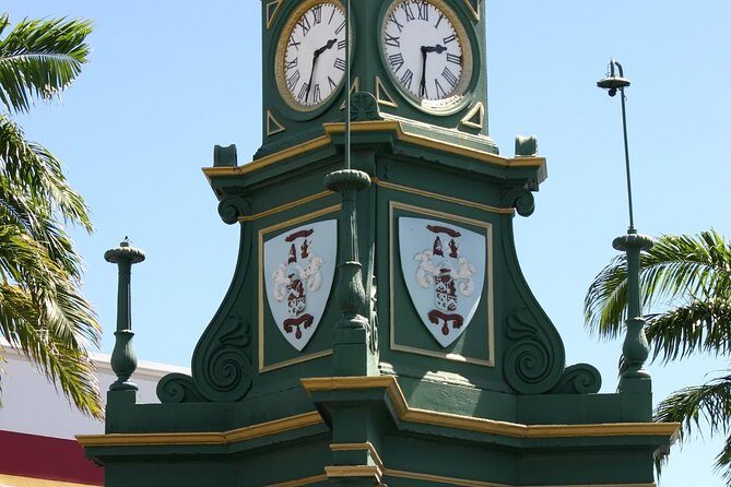 Exotic Island Tour from Basseterre - Basseterre by van: Independence Square and church-and-fort views