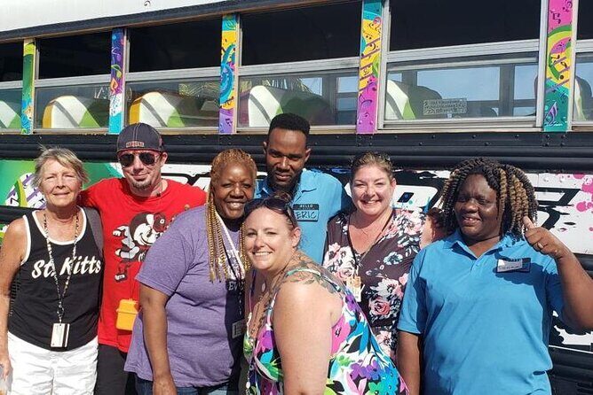 Half Day St. Kitts Party Bus City Excursion and Beach - The pickup game: where you meet and how to avoid time stress