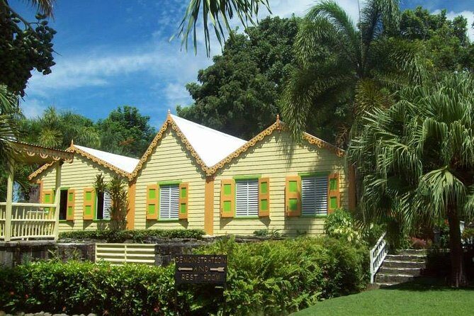 Half-Island Tour of St Kitts - St. George’s Anglican Church: old stone, big presence