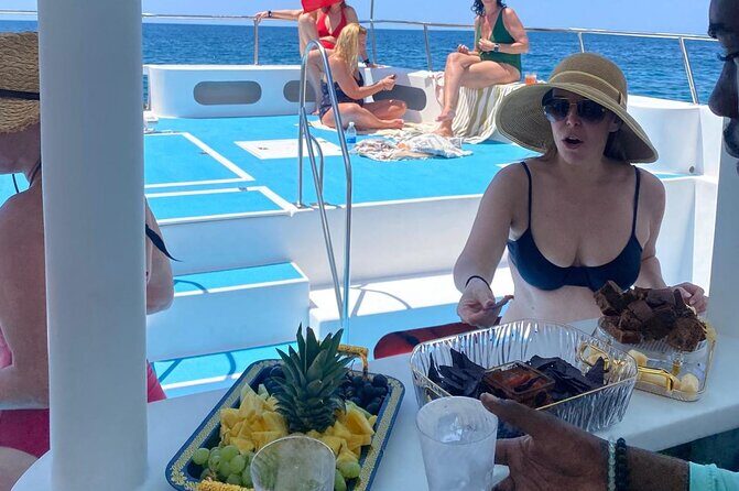 Private Half Day with Waterslide Boat - The Crew Makes the Day: Captain, Guide, and Service Style