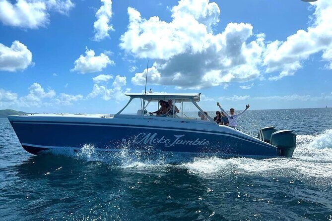 Private Power Catamaran Adventure in Saint Kitts and Nevis - The 10:00 start and how the 4 hours usually play out