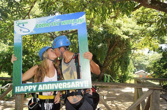St. Kitts Zipline Experience - The Off-Road Drive and the 250-Foot Runs (Lines 2 to 4)