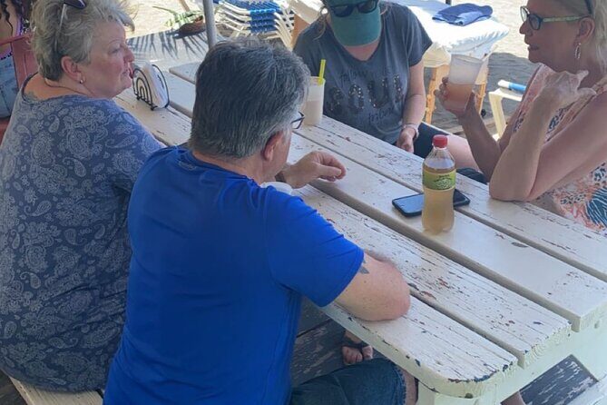 The Downtown Basseterre Local Cultural Food & Walking Tour - Stop 1 in Basseterre: roadside bars, local bites, and drink choices