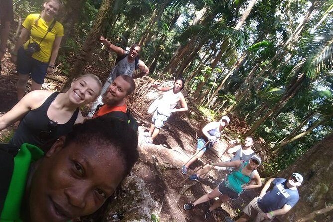 Volcano Caldera (Mt. Liamuiga) Trek / Hike - Bloody River Stop: Carib Massacre History Told as You Pass By